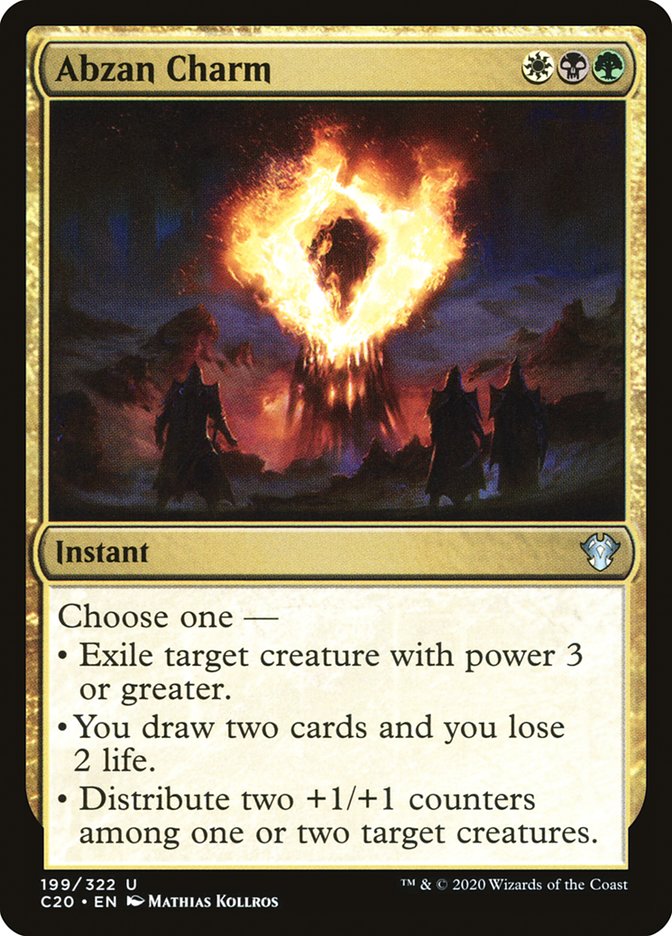 Abzan Charm [Commander 2020] | Game Haven TX