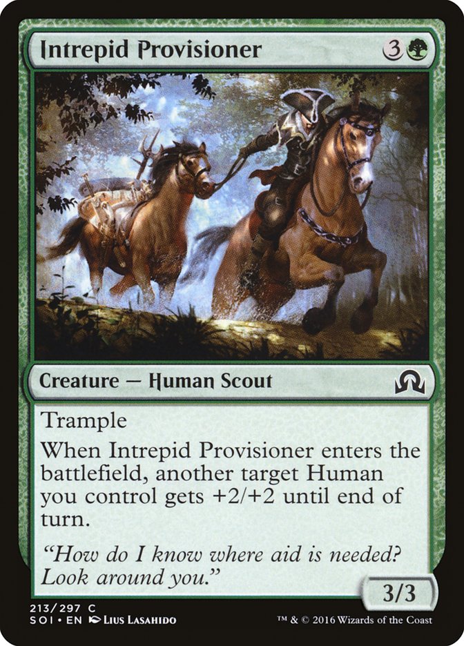 Intrepid Provisioner [Shadows over Innistrad] | Game Haven TX