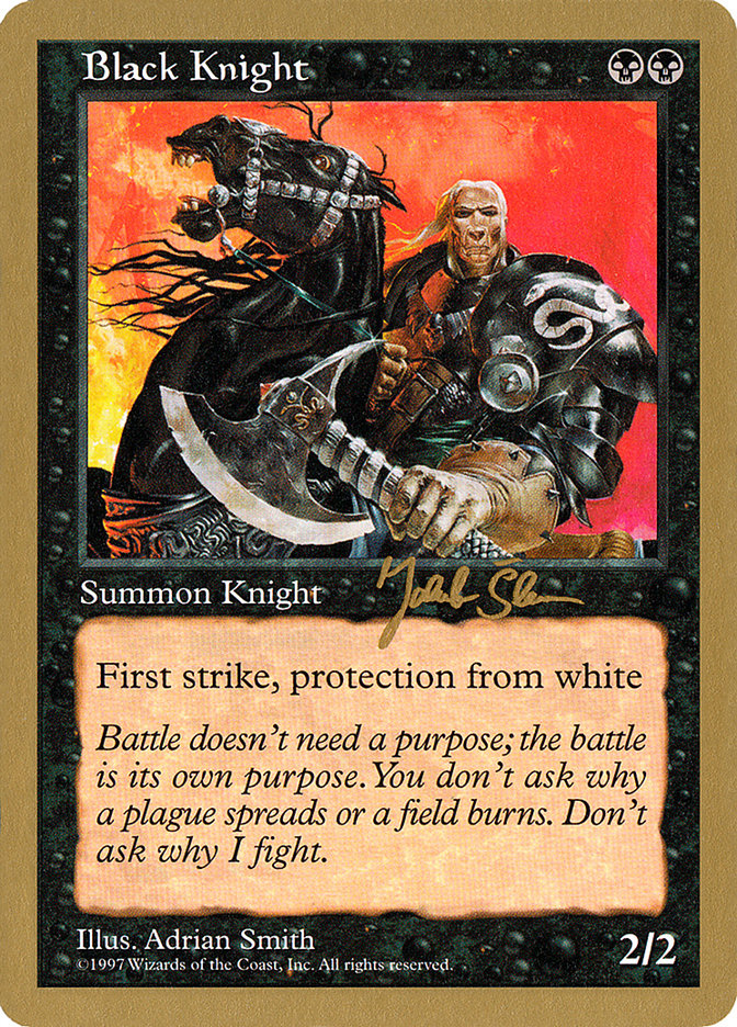 Black Knight (Jakub Slemr) [World Championship Decks 1997] | Game Haven TX