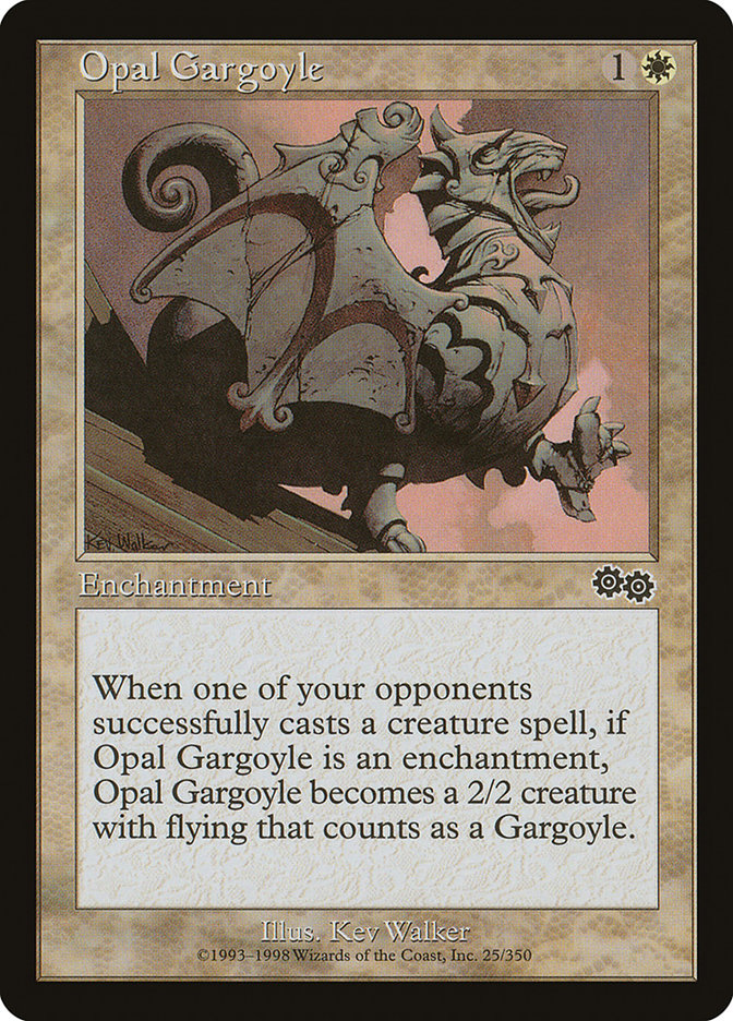 Opal Gargoyle [Urza's Saga] | Game Haven TX