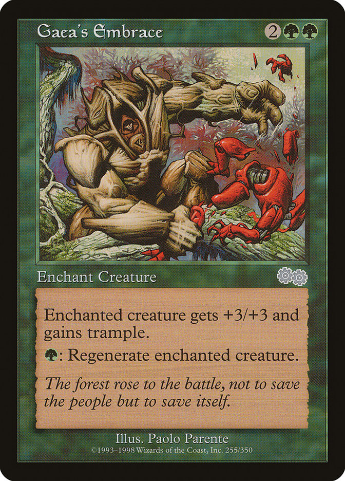 Gaea's Embrace [Urza's Saga] | Game Haven TX