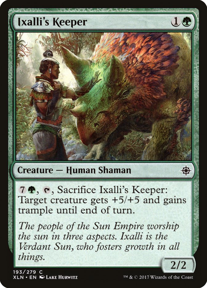 Ixalli's Keeper [Ixalan] | Game Haven TX
