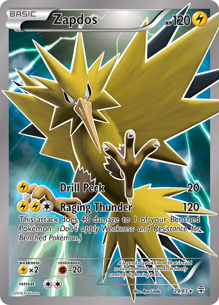 Zapdos (29/83) [XY: Generations] | Game Haven TX