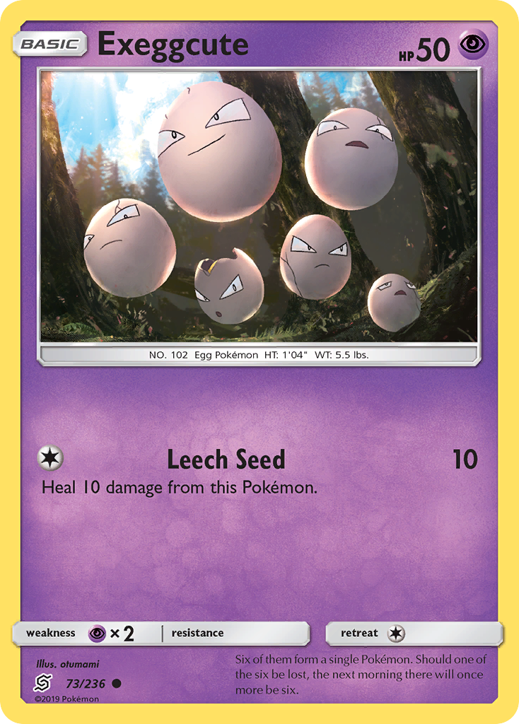 Exeggcute (73/236) [Sun & Moon: Unified Minds] | Game Haven TX