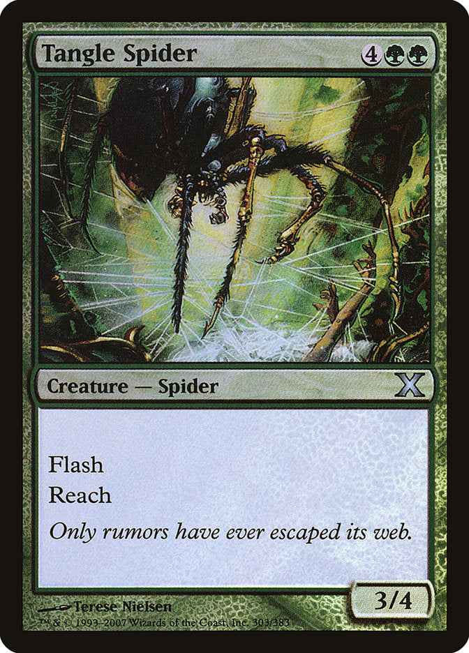 Tangle Spider (Premium Foil) [Tenth Edition] | Game Haven TX