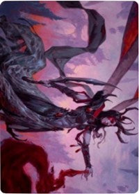 Drana, the Last Bloodchief Art Card [Zendikar Rising Art Series] | Game Haven TX