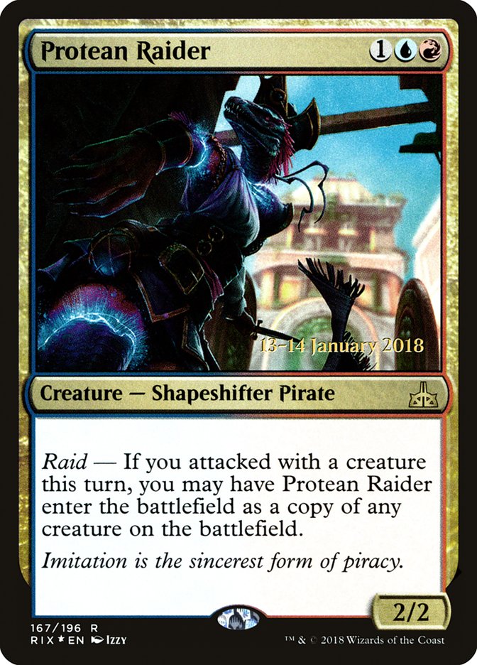 Protean Raider [Rivals of Ixalan Promos] | Game Haven TX