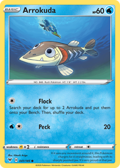 Arrokuda (041/185) [Sword & Shield: Vivid Voltage] | Game Haven TX