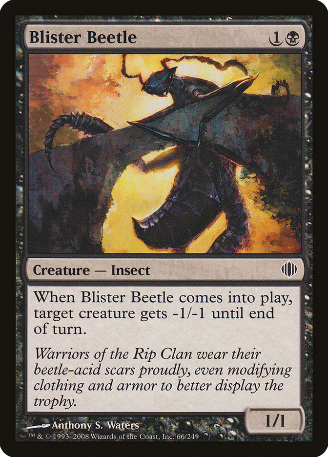 Blister Beetle [Shards of Alara] | Game Haven TX