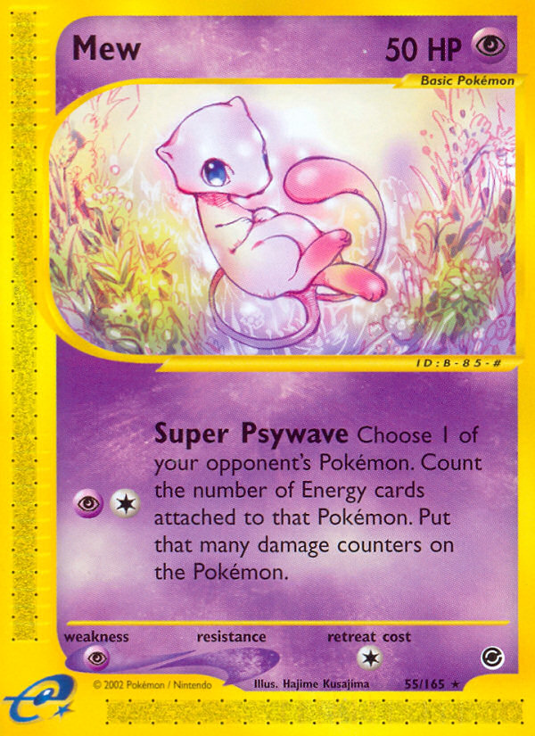 Mew (55/165) [Expedition: Base Set] | Game Haven TX