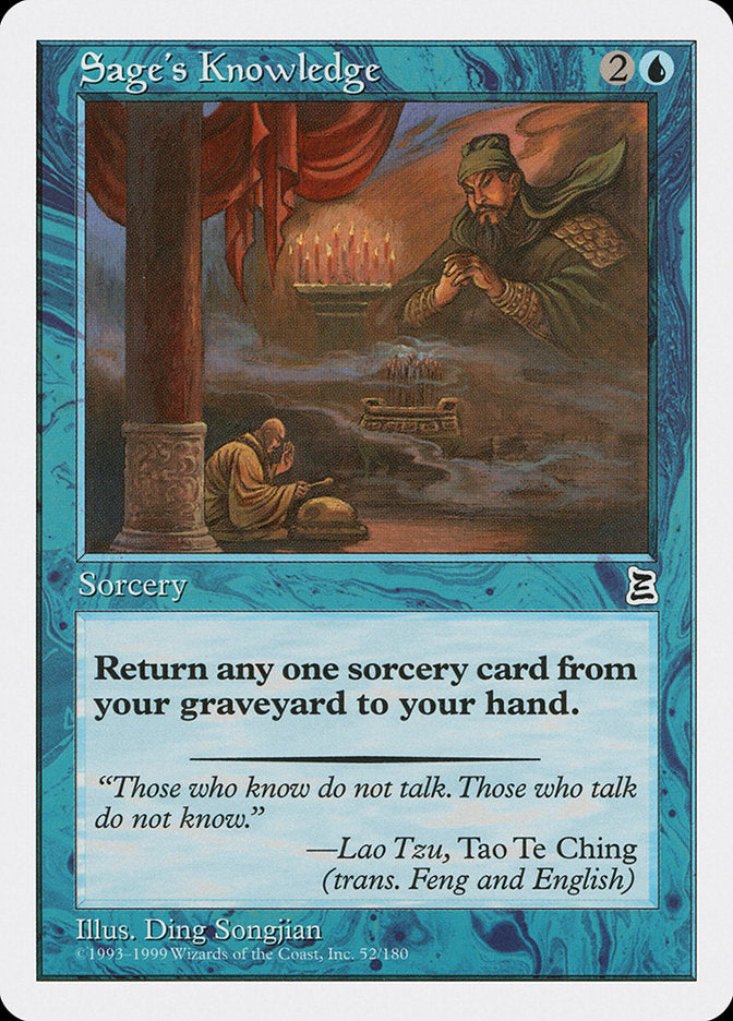 Sage's Knowledge [Portal Three Kingdoms] | Game Haven TX