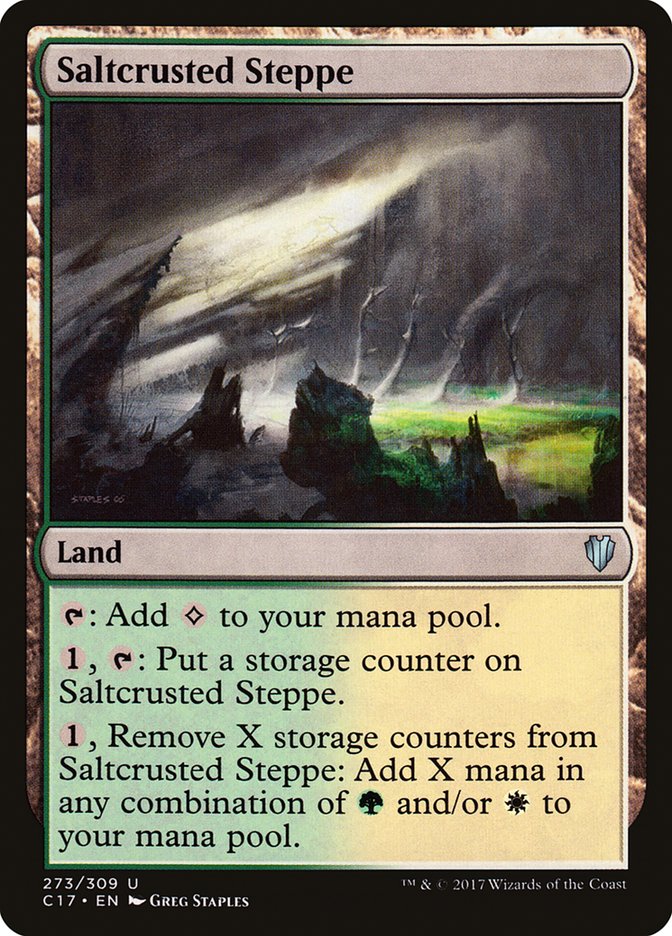 Saltcrusted Steppe [Commander 2017] | Game Haven TX