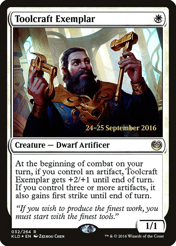 Toolcraft Exemplar [Kaladesh Promos] | Game Haven TX