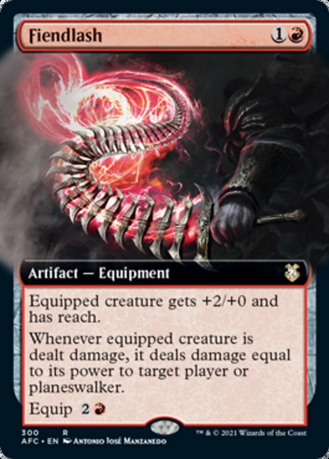 Fiendlash (Extended) [Dungeons & Dragons: Adventures in the Forgotten Realms Commander] | Game Haven TX