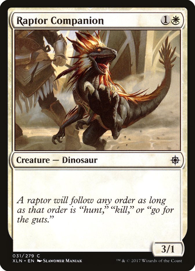 Raptor Companion [Ixalan] | Game Haven TX