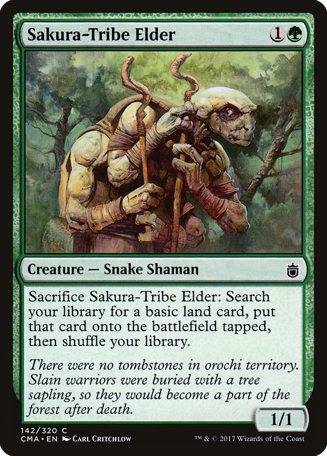 Sakura-Tribe Elder [Commander Anthology] | Game Haven TX