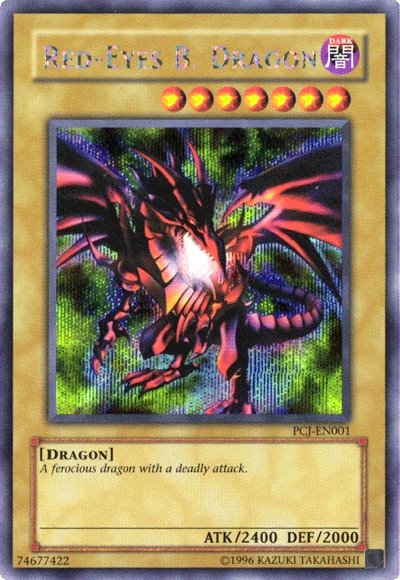 Red-Eyes B. Dragon [PCJ-EN001] Prismatic Secret Rare | Game Haven TX