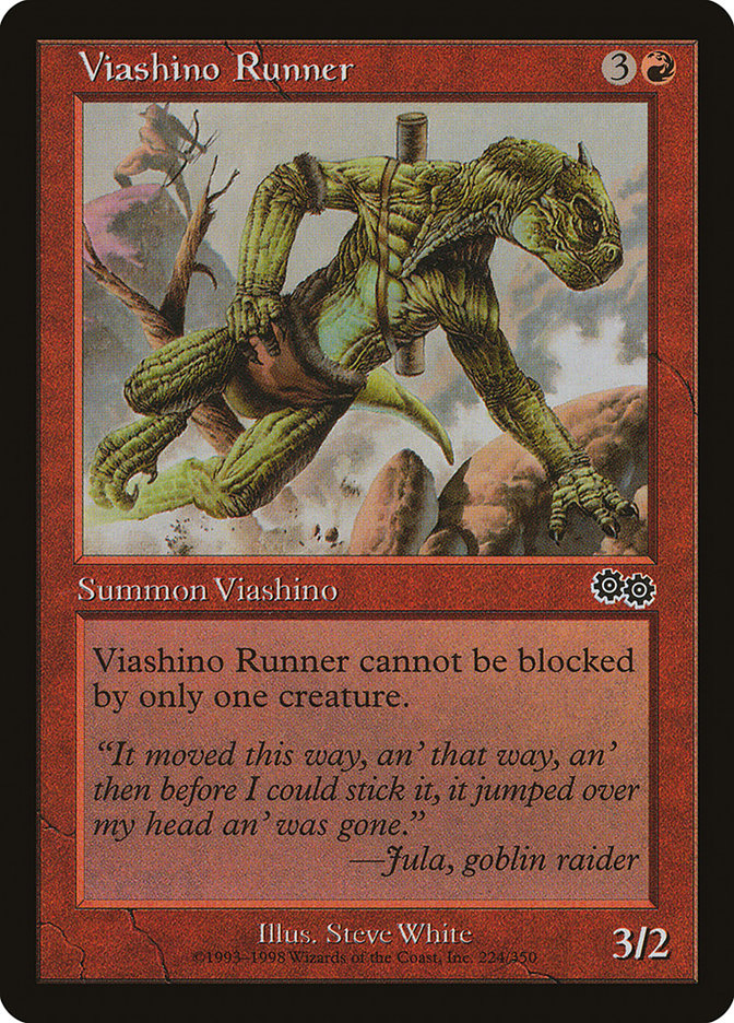 Viashino Runner [Urza's Saga] | Game Haven TX