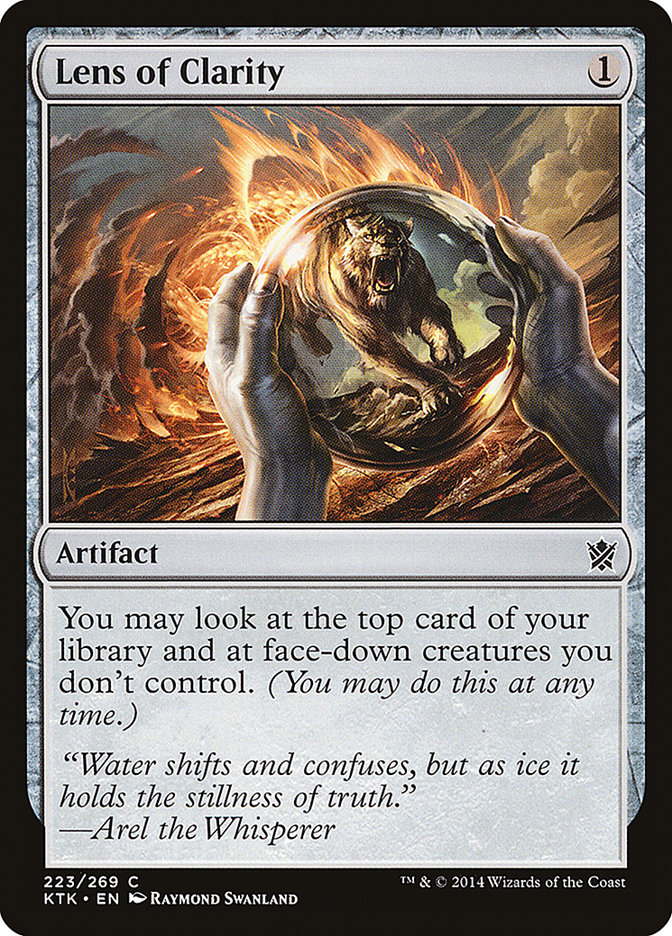 Lens of Clarity [Khans of Tarkir] | Game Haven TX
