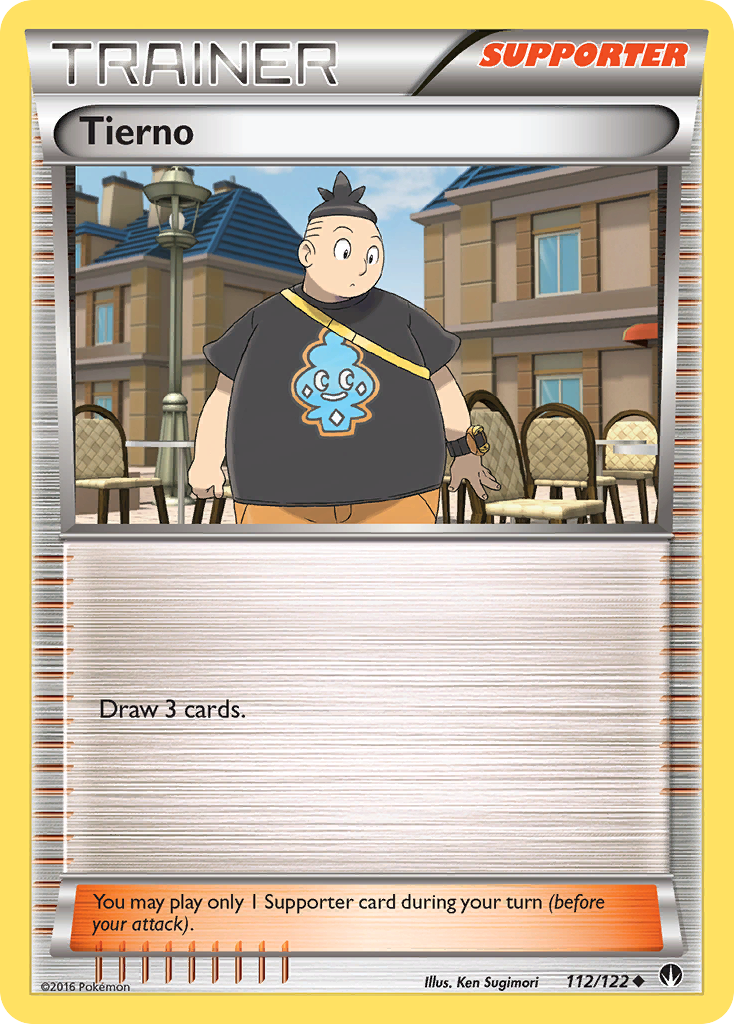 Tierno (112/122) [XY: BREAKpoint] | Game Haven TX