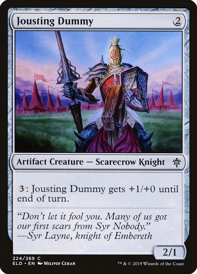 Jousting Dummy [Throne of Eldraine] | Game Haven TX