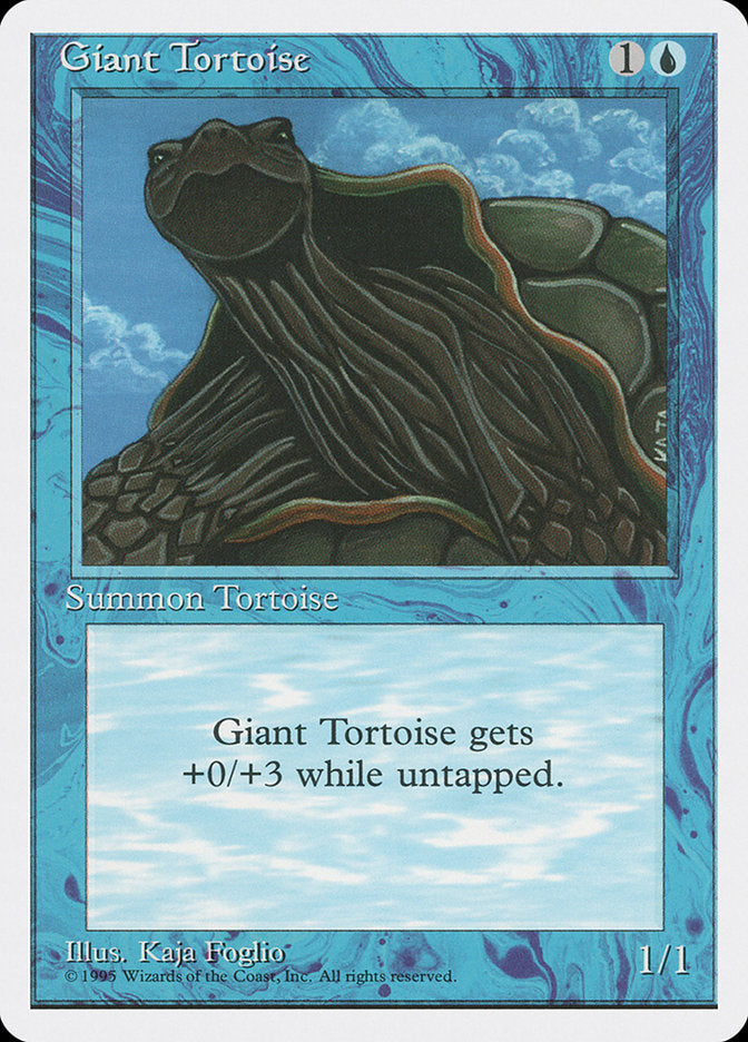 Giant Tortoise [Fourth Edition] | Game Haven TX