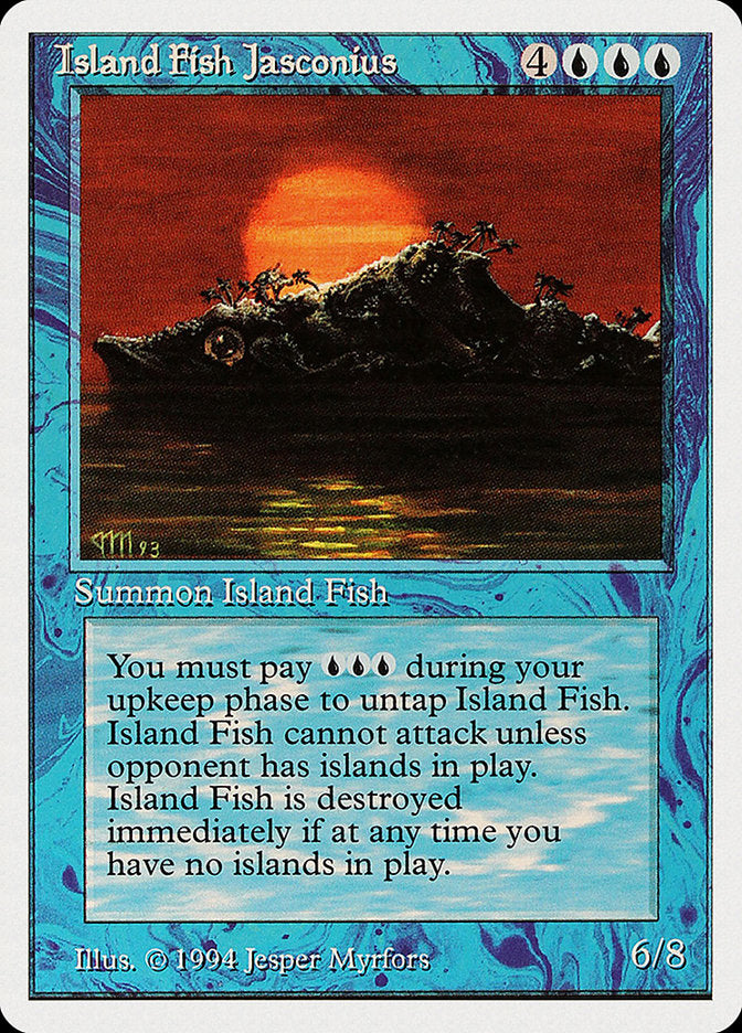 Island Fish Jasconius [Summer Magic / Edgar] | Game Haven TX