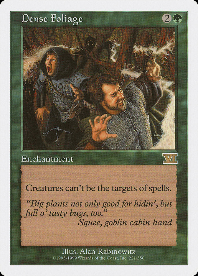 Dense Foliage [Classic Sixth Edition] | Game Haven TX