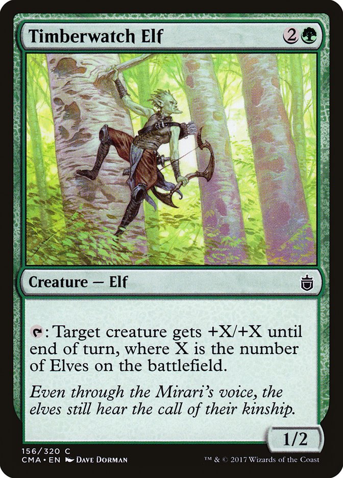 Timberwatch Elf [Commander Anthology] | Game Haven TX