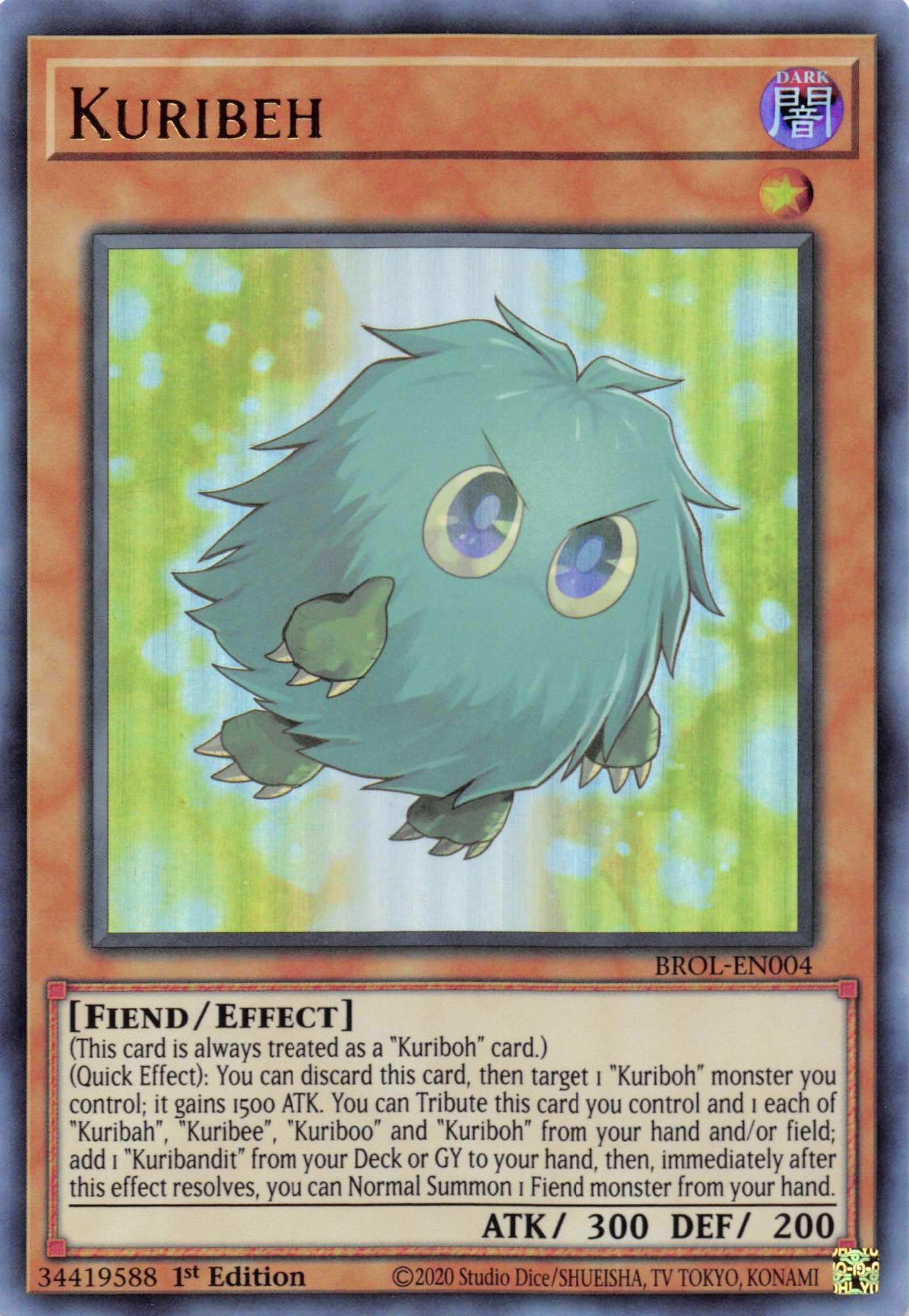 Kuribeh [BROL-EN004] Ultra Rare | Game Haven TX