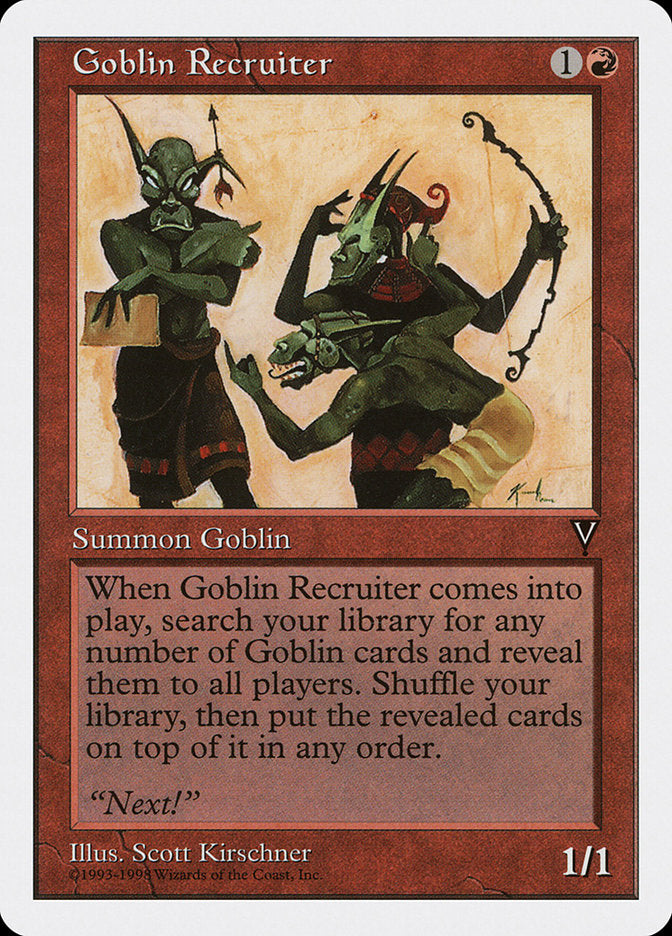 Goblin Recruiter [Anthologies] | Game Haven TX