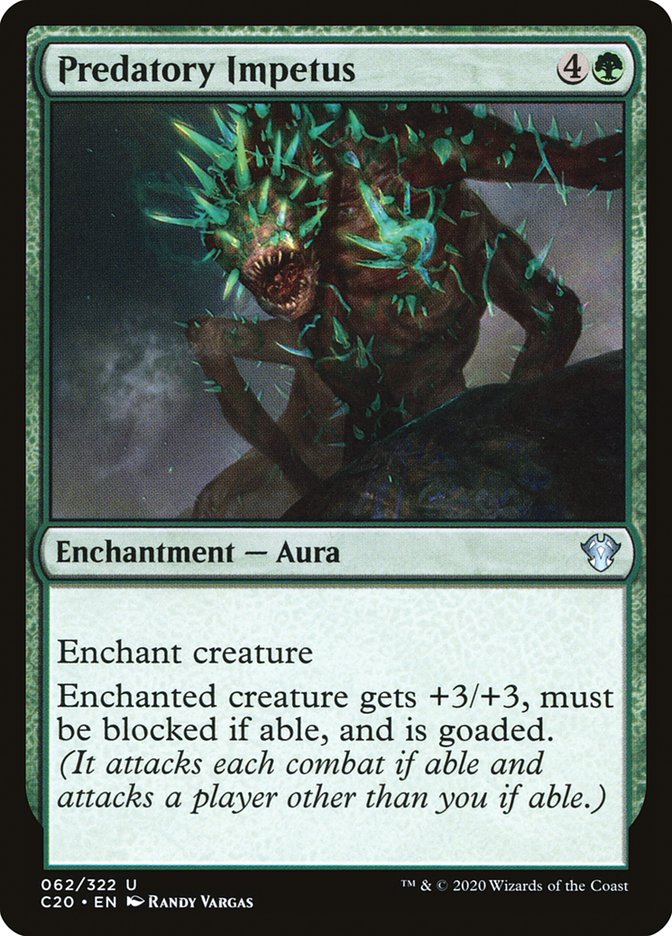 Predatory Impetus [Commander 2020] | Game Haven TX