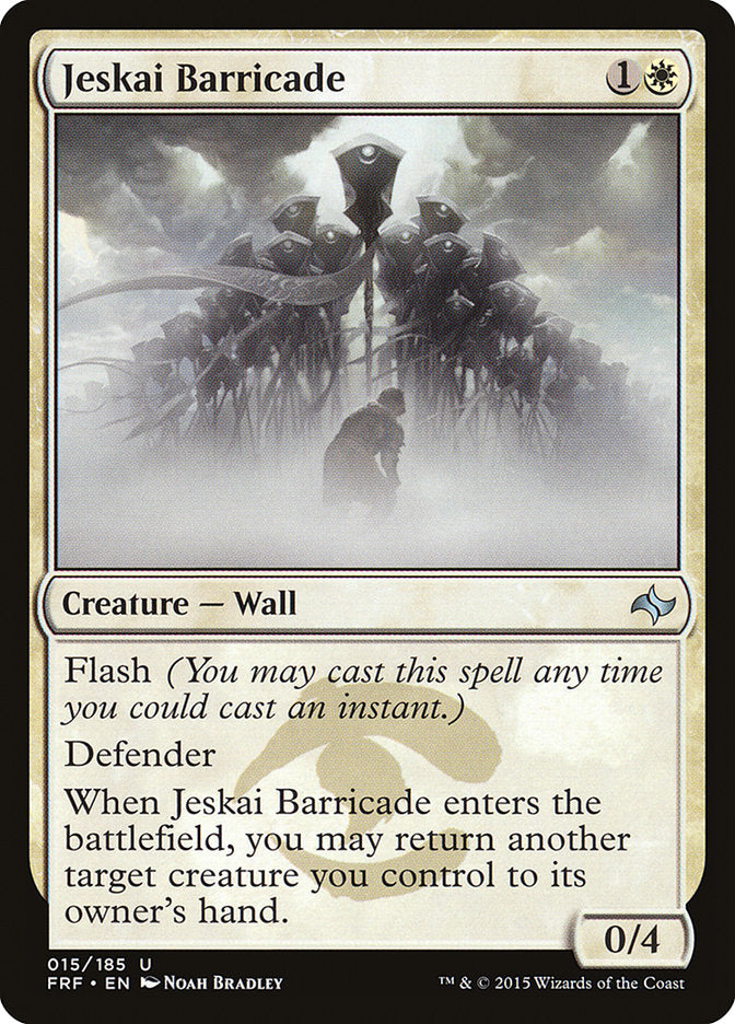 Jeskai Barricade [Fate Reforged] | Game Haven TX