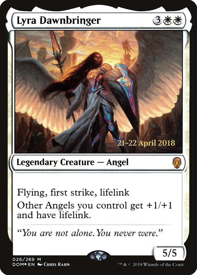 Lyra Dawnbringer [Dominaria Promos] | Game Haven TX