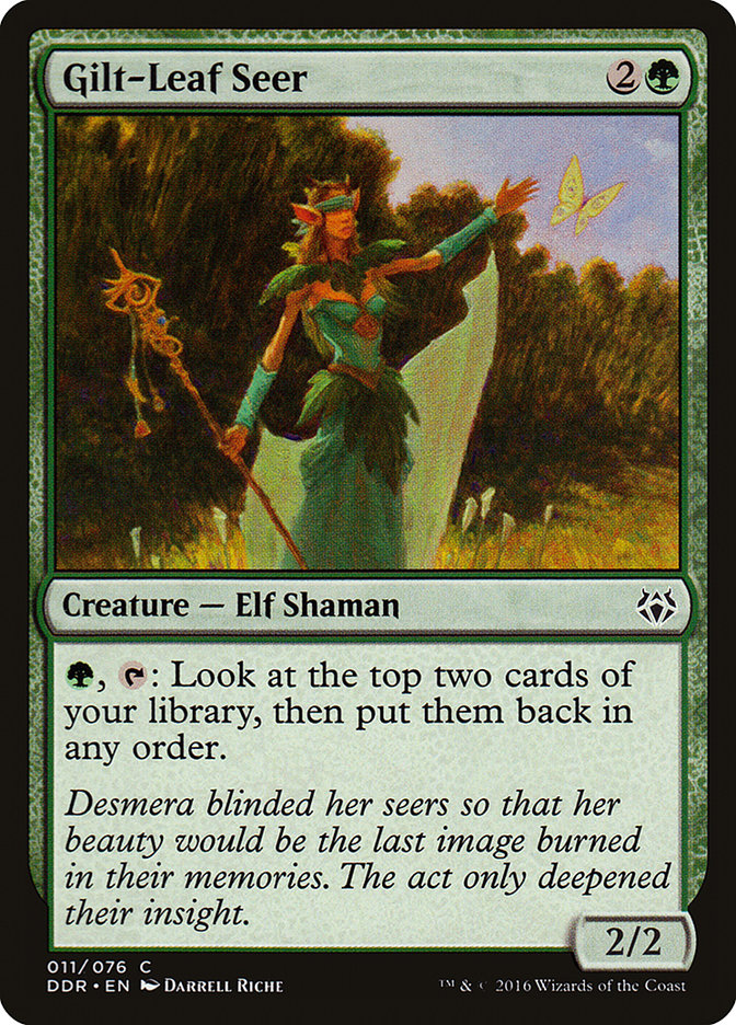 Gilt-Leaf Seer [Duel Decks: Nissa vs. Ob Nixilis] | Game Haven TX