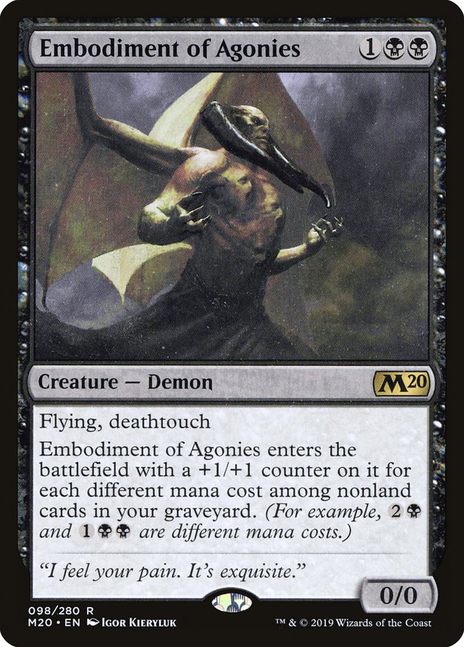 Embodiment of Agonies [Core Set 2020] | Game Haven TX