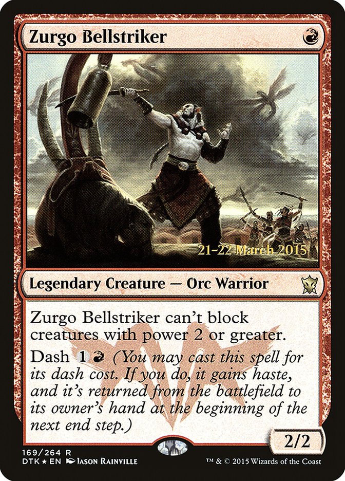 Zurgo Bellstriker [Dragons of Tarkir Promos] | Game Haven TX