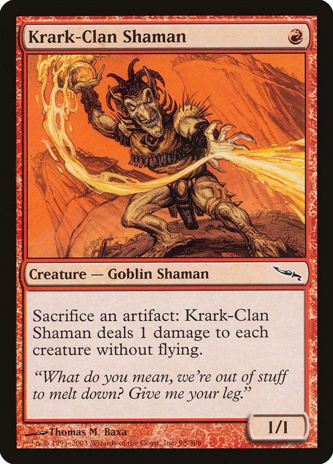 Krark-Clan Shaman [Mirrodin] | Game Haven TX