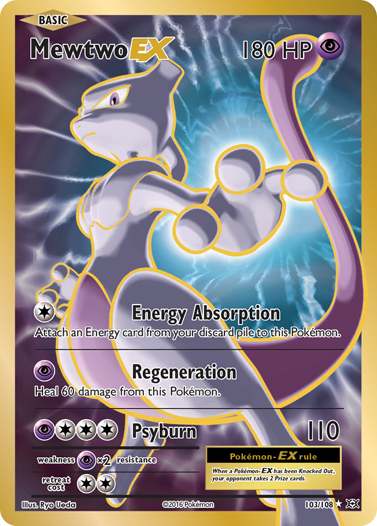 Mewtwo EX (103/108) [XY: Evolutions] | Game Haven TX