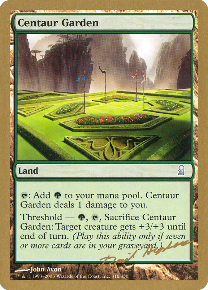 Centaur Garden (Dave Humpherys) [World Championship Decks 2003] | Game Haven TX