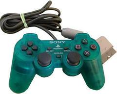 PS1 Controller Clear Green Dual Shock Controller - Playstation | Game Haven TX