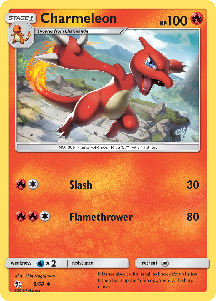 Charmeleon (8/68) [Sun & Moon: Hidden Fates] | Game Haven TX