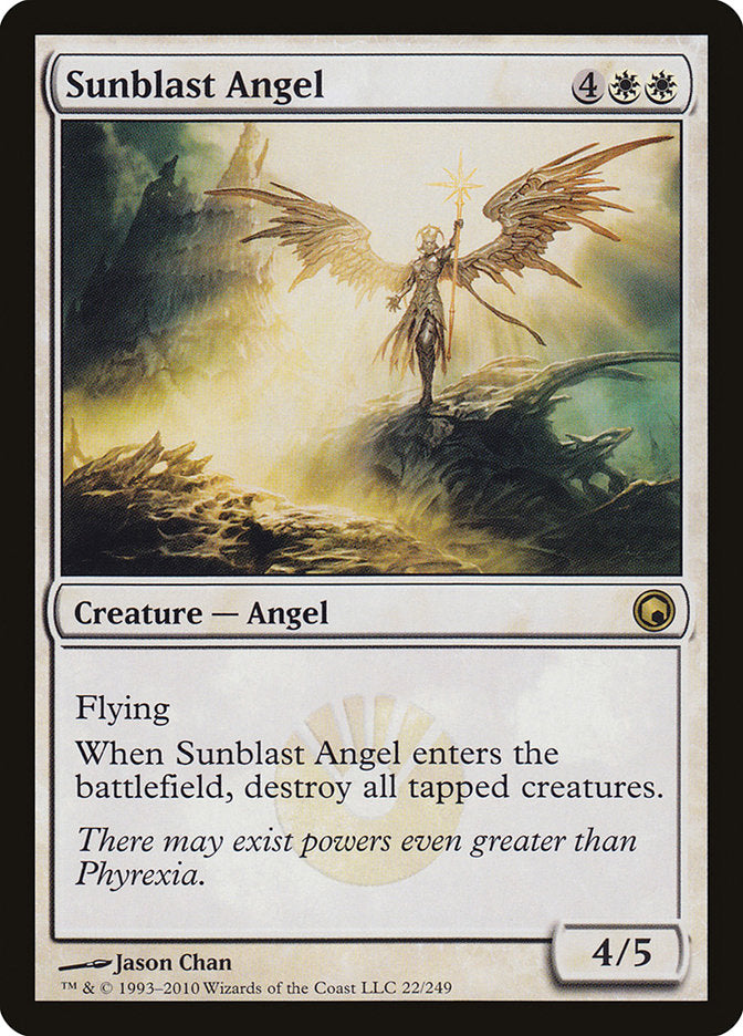 Sunblast Angel [Scars of Mirrodin] | Game Haven TX