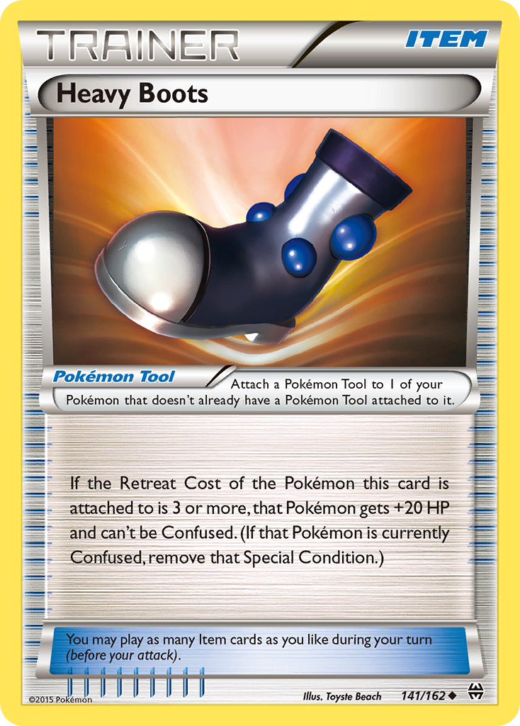 Heavy Boots (141/162) [XY: BREAKthrough] | Game Haven TX
