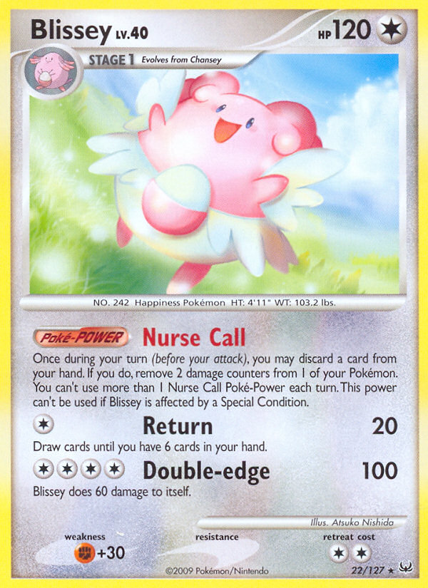Blissey (22/127) [Platinum: Base Set] | Game Haven TX