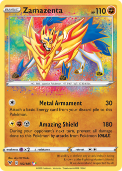 Zamazenta (102/185) [Sword & Shield: Vivid Voltage] | Game Haven TX