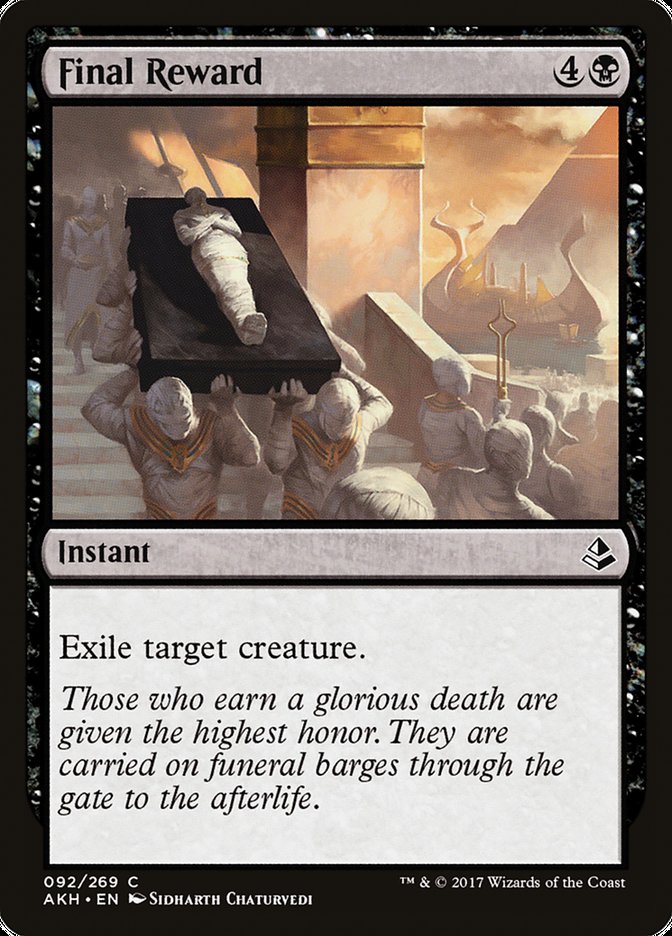 Final Reward [Amonkhet] | Game Haven TX