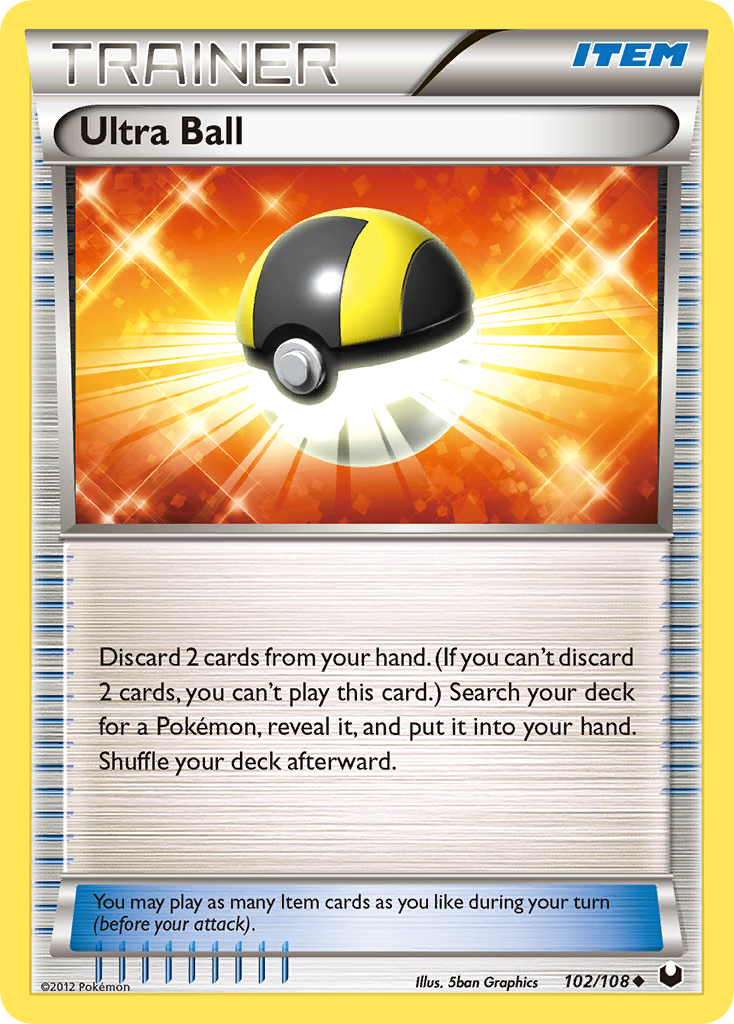 Ultra Ball (102/108) [Black & White: Dark Explorers] | Game Haven TX