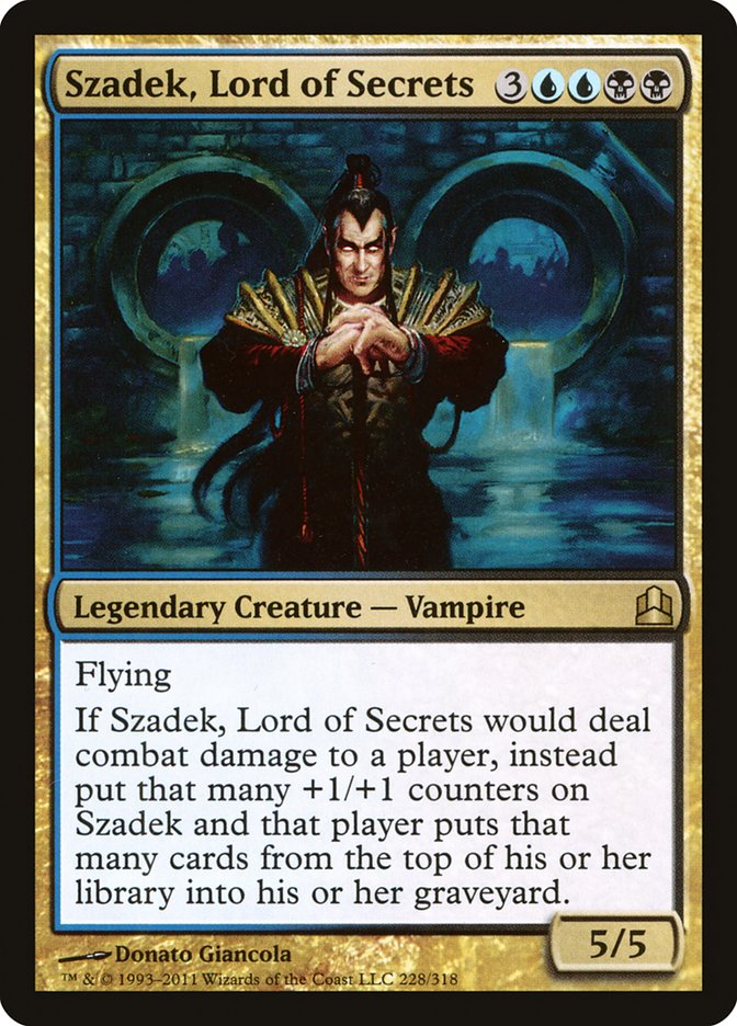 Szadek, Lord of Secrets [Commander 2011] | Game Haven TX