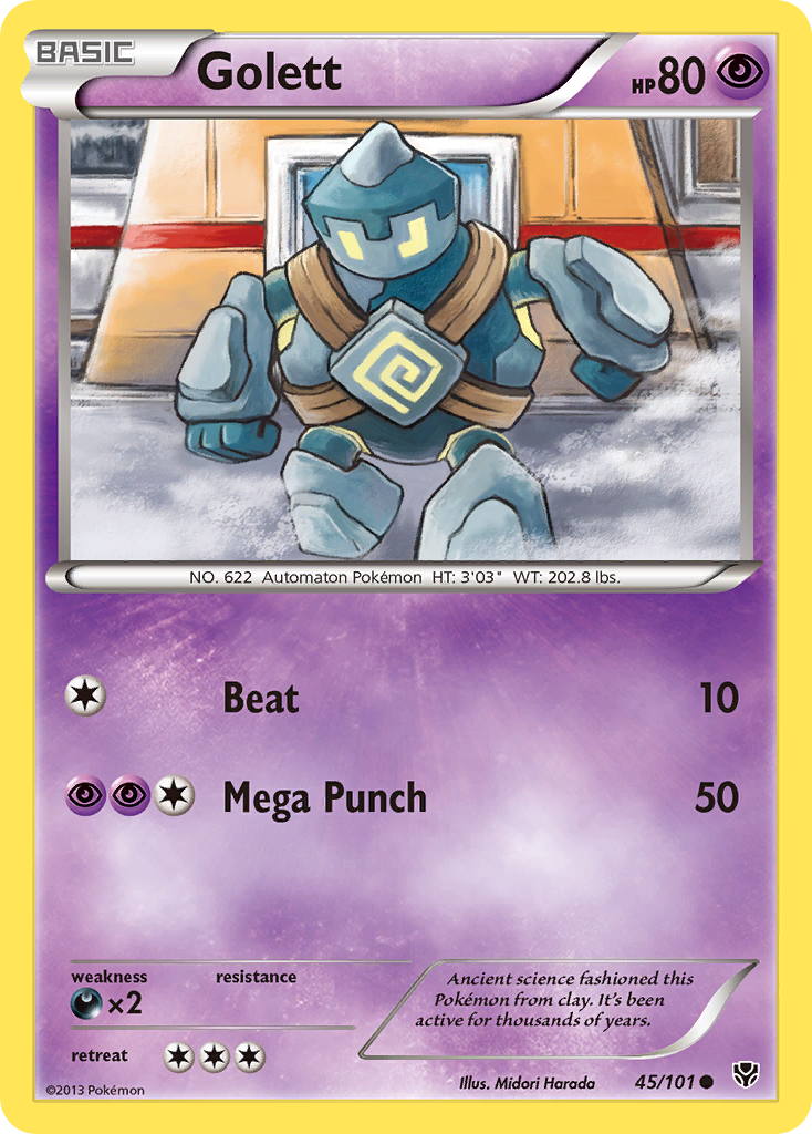 Golett (45/101) [Black & White: Plasma Blast] | Game Haven TX